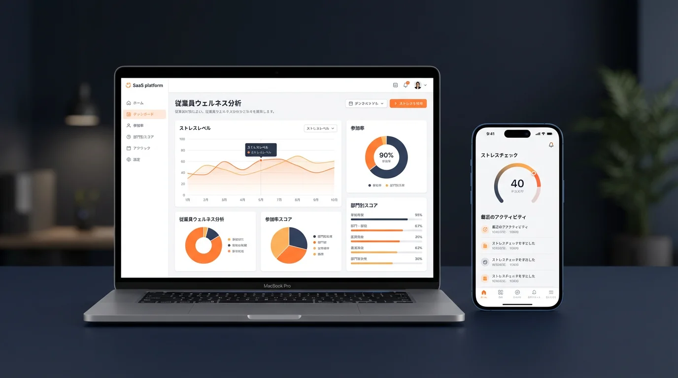 メンタルヘルス診断プラットフォームのMVP画面
